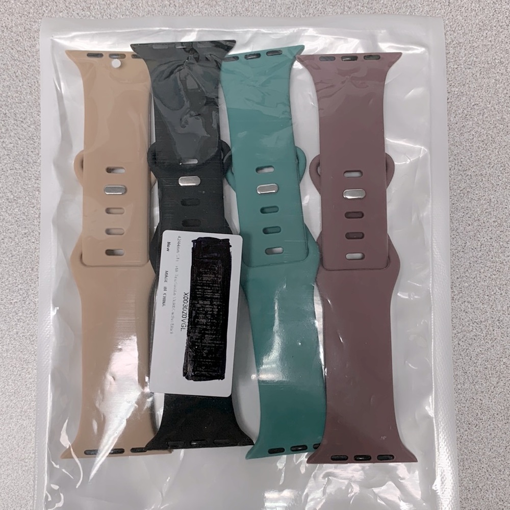 Apple Watch bands size 42/44 S/M four colors see pic